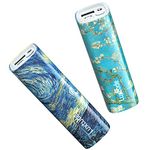 Luxtude 10000mAh Small Portable Charger with Flashlight, Mini & Lightweight Power Bank, Compact External Battery Pack Lipstick Portable Phone Charger for iPhone, Android, Samsung, etc (2 Pack 5000mAh)