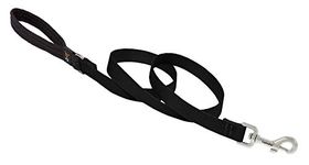 Lupine Dog Lead, 3/4-Inch, 6-Foot, Black