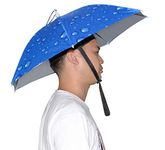 NEW-Vi Umbrella Hat Adult and Kids Folding Cap for Beach Fishing Golf Party Headwear