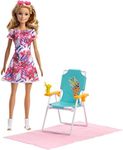 Barbie FPR54 Beach Chair Doll(Blond