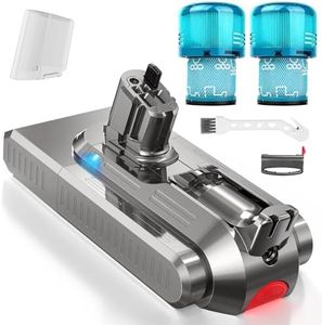OYLIETORA 6000mAh Battery Replacement Compatible with Dyson V-11 V-15
