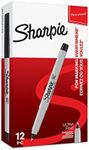 Sharpie 2065411 Ultra Fine Point Permanent Markers - Black (Pack of 12)