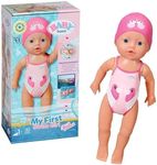 BABY born My First Swim Girl - 30 cm Doll - Waterproof wind-up bath doll - Works without batteries - Suitable for children from 1 year