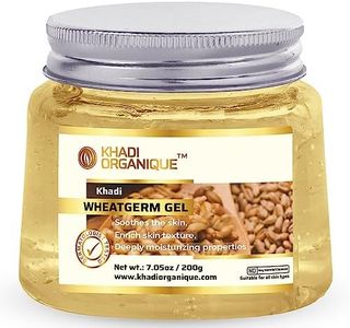 Khadi Organique Aloe Vera Gel with Wheatgerm, Green Tea & Licorice | 100% Natural for Skin, Face & Hair | Aloe Vera for Acne Free, Glowing & Radiant Skin | Best for Women & Men - 200gm