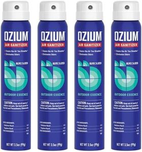 Ozium 3.5 Oz. Air Sanitizer & Odor Eliminator 4 Pack for Homes, Cars, Offices and More, Outdoor Essence, 4 Pack