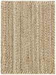 HAMID - Rug Jute Granada Natural Colour, Jute Rug, Area Rug 100% Jute Fibre, Handmade, Braided Rug for Home, Living Room, Floor Carpet, (70x50)