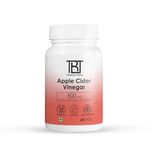 The Body Temple Apple Cider Vinegar Capsules | Apple Cider Vinegar 500mg Supplement | Supports Digestive Health | Supports Weight Managemen | Natural Wellness Supplement | 60 Capsules(Pack of 1)