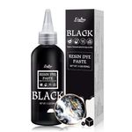 Black Epoxy Resin Pigment Paste - 3.4 fl.oz / 100ml Concentrated Black Resin Dye Paste for DIY Resin Art, UV Resin, River Table - Opaque Black Epoxy Pigment Paste for Resin Painting, Coaster, Jewelry