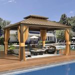EROMMY 12' x 14' Hardtop Gazebo, Al