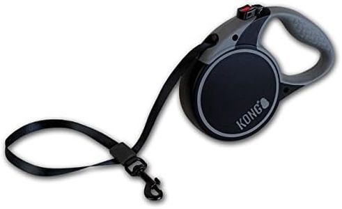 KONG Terrain Retractable Dog Leash, Small, Black, 5m Tape