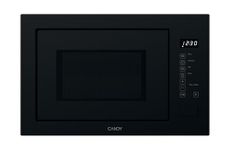 Candy 38cm, 25 litre Built-in Microwave, 1200w Grill, 800w Microwave, 5 power levels, 8 functions, defrost programs, touch control- Black 31 x 60 x 39cm - CA38FL7N25WXBUK