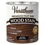 Rust-Oleum Varathane Premium Fast Dry Wood Stain for Interior Wood Surface (946 ml | Color: Dark Walnut | Oil-Based)