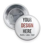 Custom Pins, Custom Buttons, Design