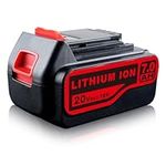 7.0Ah 18V Li-ion Battery Replacement for Black and Decker Battery BL4018 Compatible with all Black and Decker 18V Battery Cordless Tools (20V Max)