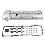 maXpeedingrods Aluminum Engine Valve Cover 11127512839, for BMW 325i 325Xi 325Ci 330Ci 330i 330Xi M54 E46 2003-2006, 525i 530i E39 2002-2005, X3 X5 Z4 E83 E85 2.5L 3.0L 3.5L l6, w/Gasket & Bolts Kit