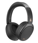 Edifier W80 Over Ear Headphones with -49dB Active Noise Cancelling, LDAC Hi-Res Wired & Wireless, AI Clear Call, Fast Charging, Multipoint Connection, Bluetooth V5.4 - Black