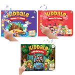 Kiddale 3-Pack Rhymes n Chimes, Rhymes for Playtime and Hindi Nursery Rhyme Musical Interactive Sound Books