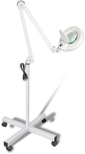 5X Magnifying Lamp Fluorescent Salon Light Glass Beauty Floor Stand Magnifier