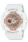 Casio Baby-G BA-110 Series Watch, multicolor (white / pink)