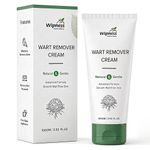Wipness 100% Natural Wart Remover Cream for Men & Women for Warts, Moles, Skin Tags, 100gm