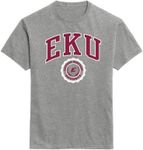 Barnesmith Eastern Kentucky University EKU Colonels Short-Sleeve T-Shirt, Heritage, Charcoal Grey, X-Large