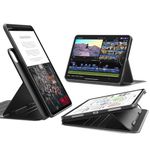 ESR for iPad Pro M5/M4 13 Inch Cover Case (2025/2024), Rotating with Removable Magnetic Cover, Adjustable Portrait/Landscape Stand, 9 Standing Angles, Shift Series, Black