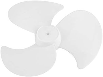 Fan Blades Replacement, 2PCS Plastic Fan Blade Fan Blade Replacement Electric Fan Blades Accessories White 10.6Inch 3 Leaves