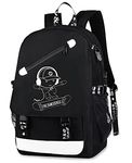 School Backpacks for Teen Boys, Luminous School Bag Bookbags for Kids (Skateboard Boy)