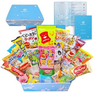 Sakura Box Japanese Snacks & Candy Box Dagashi Food Set