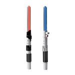 Grupo Erik Star Wars Lightsaber Pen Set Of 2 - Darth Vader Lightsaber & Luke Skywalker Lightsaber | Ball Pen, Ball Point Pen Black Ink, Ballpoint Pen | Star Wars Gifts, Star Wars Merchandise