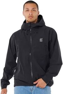 Rip Curl Men's Anti Series Search 10K/10K Spray Jacket, Black, L