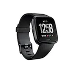 Fitbit Versa Smart Watch, Black/Bla