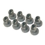 Upper Basket Wheel Fits AEG/ Electrolux/ Moffat/ Tricity Bendix/ Zanussi Dishwasher, Pack of 8