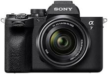 Sony Alpha 7 IV | Full-Frame Mirrorless Camera with Sony 28-70 mm F3.5-5.6 Kit Lens ( 33MP, Real-time autofocus, 10 fps, 4K60p, Vari-angle touch screen, Large capacity Z battery ), Black