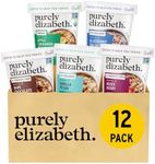 Purely Elizabeth Best Sellers Variety Pack Superfood Oatmeal Cups, Great for Overnight Oats, Gluten-Free, 2 Ounce (Pack of 12)