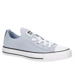 Converse Unisex Chuck Taylor All Star Shoreline Knit Sneaker - Lace up Closure Style - Light Blue White, White, 7 Women/5 Men