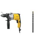 STANLEY STDH8013 800W 13mm VSR Hammer Drill With DEWALT DW530600C 6x100mm Masonry Bit