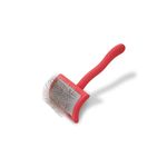 Chris Christensen Big G Dog Slicker Brush - Professional Grooming Brush -Shedding Brush - Fluff Detangle Style Slicker Brush - Saves Time & Energy - Coral, Medium