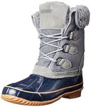 Khombu Women's Jilly Cold Weather Boot, Grey, 8 UK