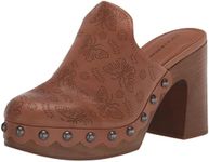 Lucky Brand Women's Immia High Heel Clog, Tan, 10 US