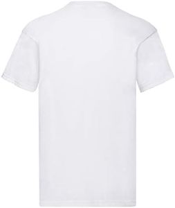 Fruit of the Loom Original T. Camiseta, Blanco, XL (Pack de 10) para Hombre
