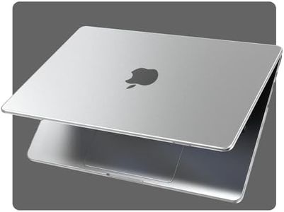 EooCoo Funda Ultrafina Compatible con MacBook Pro 16 Pulgadas Pro/MAX M1 A2485 /M2 A2780 /M3 A2991, [Color Oficial a Juego] Carcasa Dura Resistente a los arañazos, Transparente Mate