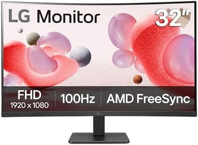 LG 32-Inch Curved FHD Monitor 100Hz