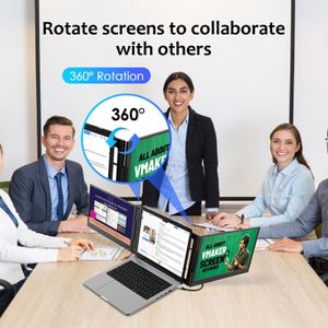 KPKUE 15.6" Laptop Screen Extender – Portable Dual Monitor Display