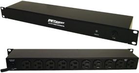 Panamax D10-PFP Rackmount Power Distributor, Compact, 10 Outlets with Circuit Breaker