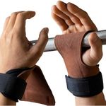 Padded Weight Lifting Straps Deadlift Straps with Wrist Support， No-Slip So Comfy Leather for Weightlifting Strength Training,Bodybuilding,Pull-ups Gym Workout Gloves for Men for Women 2pc