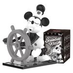 POP MART Steamboat Willie Series 1Box 2.5 inches Articulated Character Premium Premium Design Gifts for Fan-Favorite Collectible Toy Art Action Figure