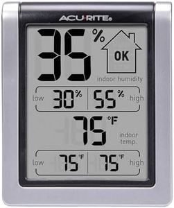 AcuRite Wireless Digital Indoor Thermometer and Hygrometer Monitor for Inside Temperature and Humidity Measurements (00613)