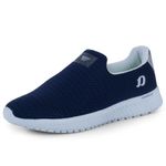 DOCTOR EXTRA SOFT Men's Navy Walking Shoes - 11 UK