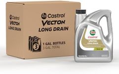 Castrol Vecton Long Drain 10W-30 CK-4 Part Synthetic Diesel Engine Oil, 1 Gallon, Pack of 3